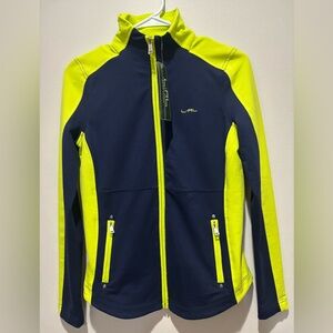 NWT Lauren Active Ralph Lauren Color Block Zip Front Activewear Jacket Size XS